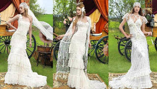 Как выбрать винтажное свадебное платье